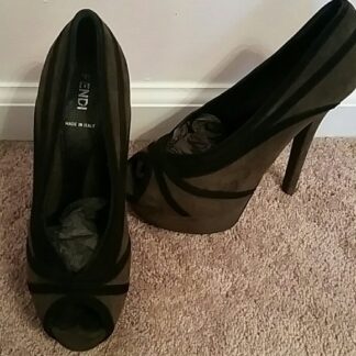 Fendi Suede Heels