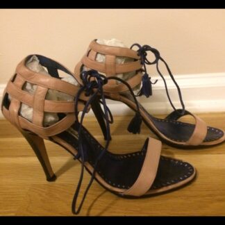 Manolo Blahnik caged sandals