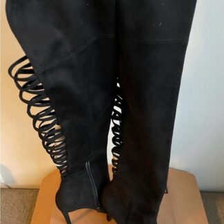Over-the-Knee Suede Boots